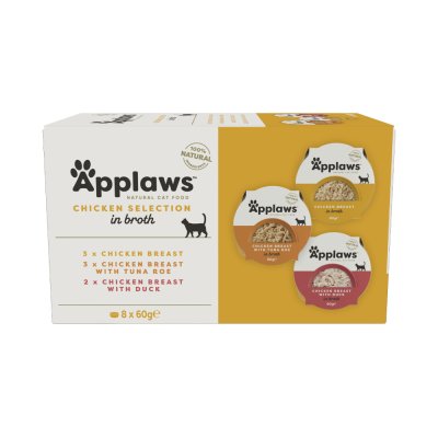 Applaws Cat Pot Multipack Kuřecí miska 8x60 g Applaws Cat Pot Multipack Kuřecí miska 8x60 g
