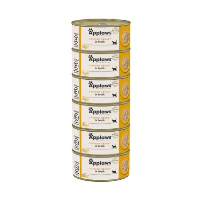 Applaws Cat Kuřecí prsa konzerva 6x156 g