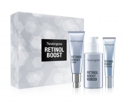 Neutrogena Retinol Boost Dárková sada proti vráskám 3 ks