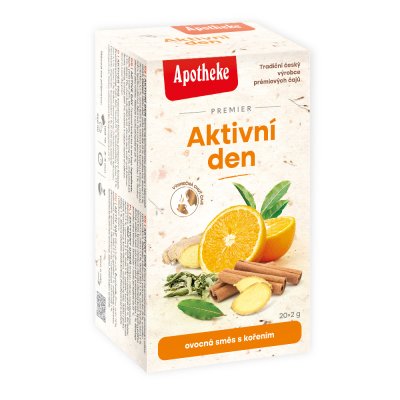 Apotheke Aktivní den nálevové sáčky 20x 2 g