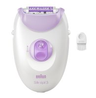 Braun Silk·épil 3, Epilátor 3-000, Fialový