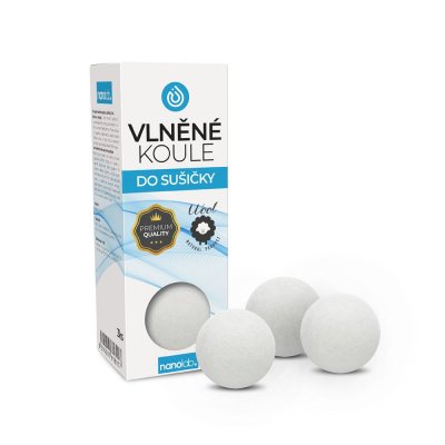 Nanolab Vlněné koule do sušičky 3 ks