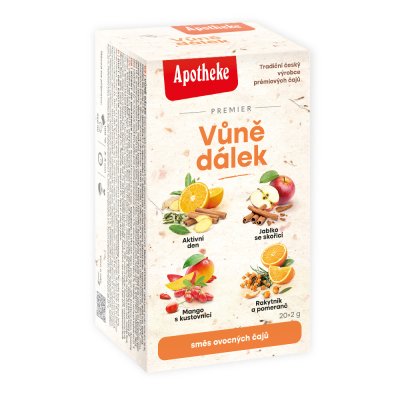 Apotheke Premier Vůně dálek ovocné čaje 20x2g