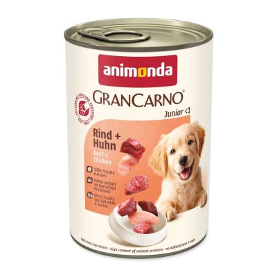 Animonda GranCarno junior hovězí/kuře 400 g