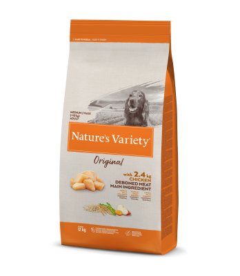 Natures Variety Original pro střední psy s kuřecím granule 12 kg