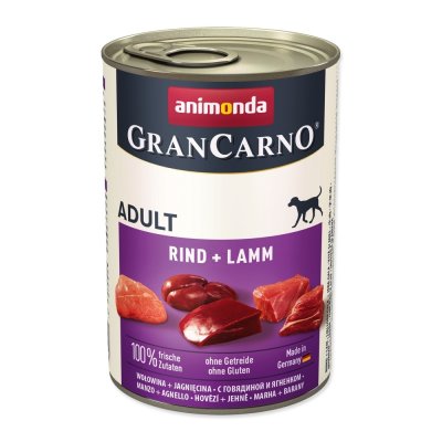 Animonda GranCarno hovězí/jehněčí 400 g