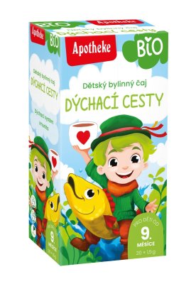 Apotheke BIO Dětský čaj Dýchací cesty nálevové sáčky 20x1,5 g