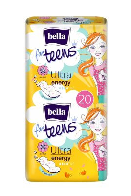 Bella For Teens Ultra Energy hygienické vložky 20 ks