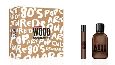 DSQUARED2 Wood Original dárkový set pro muže 2 ks