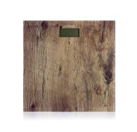 Pretty Up Digitální váha PU005W 150 kg dekor dřevo