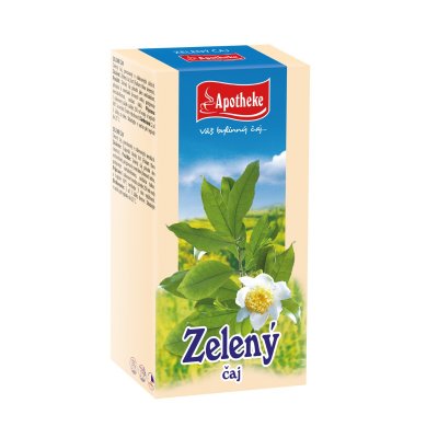 Apotheke Zelený čaj nálevové sáčky 20x1,5 g