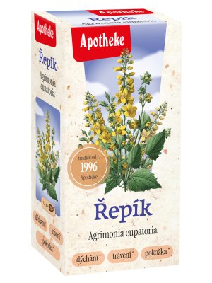 Apotheke Řepík lékařský čaj nálevové sáčky 20x1,5 g
