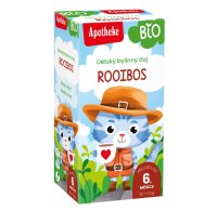 Apotheke BIO Dětský čaj Rooibos pro běžné pití nálevové sáčky 20x1,5 g