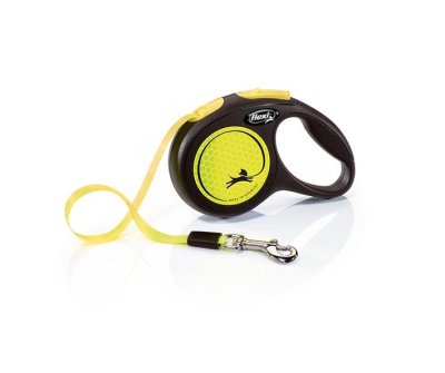 Flexi New Neon vel. XS páska 3 m/12 kg žluté