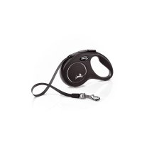 Flexi New classic vel. S páska 5m/15 kg černé
