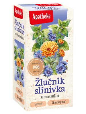 Apotheke Na žlučník a slinivku čaj nálevové sáčky 20x1,5 g