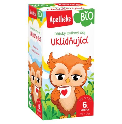 Apotheke Dětský čaj uklidňující nálevové sáčky 20x1,5 g