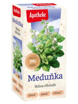 Apotheke Meduňka lékařská čaj nálevové sáčky 20x1,5 g