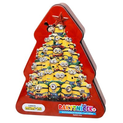 Rakytníček Multivitaminové želatinky Mimoni stromeček Vánoce 50 ks