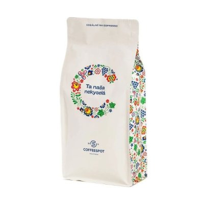 Coffeespot Ta Naša Nekyselá Espresso směs zrnková káva 1000 g