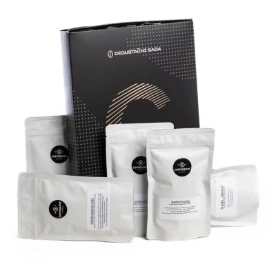 Coffeespot 1. degustační balení zrnková káva 5x50 g
