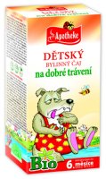 Apotheke BIO Dětský čaj dobré trávení nálevové sáčky 20x1,5 g