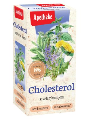 Apotheke Na cholesterol čaj nálevové sáčky 20x1,5 g