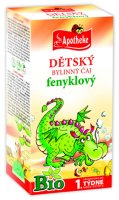 Apotheke BIO Dětský čaj fenyklový nálevové sáčky 20x1,5 g