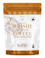 Ra Hygge BIO Peru Arabica Reishi zrnková káva 227 g Ra Hygge BIO Peru Arabica Reishi zrnková káva 227 g