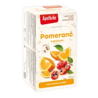 Apotheke Pomeranč a guarana čaj 20 x 2g