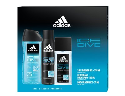 Adidas Ice Dive vánoční kazeta 3 ks