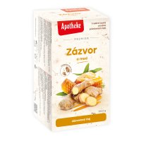 Apotheke Zázvor a med čaj nálevové sáčky 20x 2 g