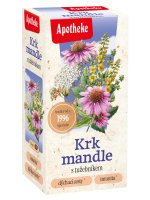 Apotheke Krk a mandle čaj nálevové sáčky 20x1,5 g