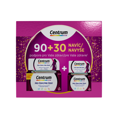 Centrum multivitamín pro ženy dárkové balení 90+30 tablet