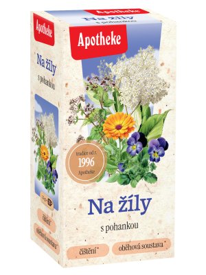 Apotheke Čaj na žíly nálevové sáčky 20x1,5 g