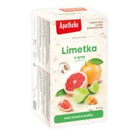Apotheke Limetka a grep čaj nálevové sáčky 20x 2 g