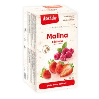 Apotheke Malina+jahoda s echinaceou čaj nálevové sáčky 20x 2 g