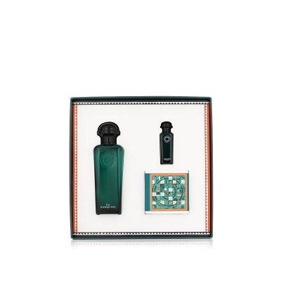 Hermès Eau D'Orange Verte EDC 100 ml + EDC MINI 7,5 ml + tuhé mýdlo 50 g UNISEX