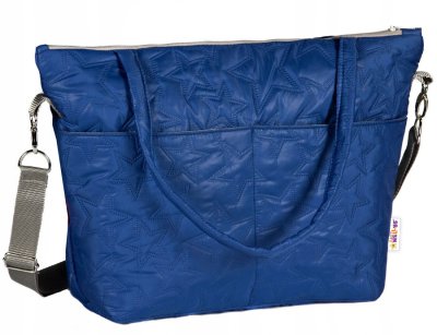 Taška na kočárek Star - modrá