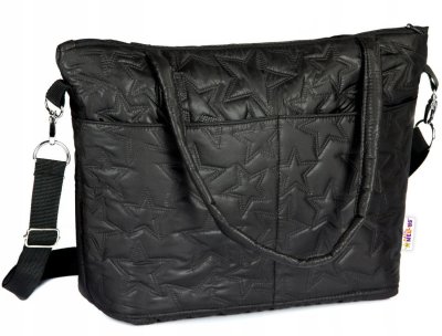 Taška na kočárek Star - černá