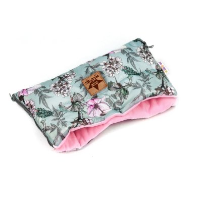 Rukávník ke kočárku, nepromokavý, PREMIUM Magnolie