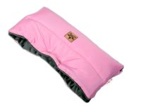 Rukávník ke kočárku STYLE, sv. růžová