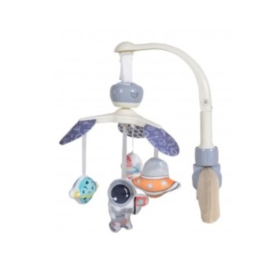 Mini Kolotoč nad postýlku s melodií Moonlight, modrý