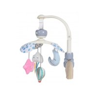 Mini Kolotoč nad postýlku s melodií Moonlight, růžový