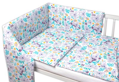 3D mantinel s povlečením Koala na stromě, 135x100 cm