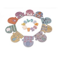 Naučné dřevěné puzzle - počítání