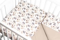 Povlečení do postýlky, 2D sada bavlna - Louka