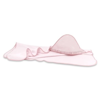 Dětská termoosuška s kapucí, Royal, 100 x 100 cm, růžová