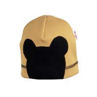 Jarní, podzimní čepice Mouse, camel