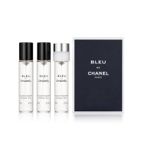 Chanel Bleu de  EDT náplň 2 x 20 ml + EDT náplň s rozprašovačem 20 ml M